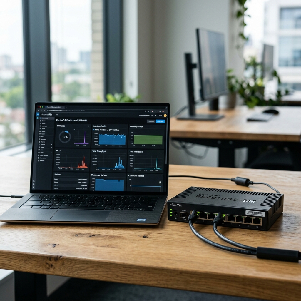 🚀 أسهل طريقة لربط الميكروتيك بلوحة Ultra (دليل المبتدئين)